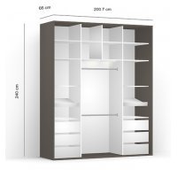 DRESSING LEX 201-240-66 A GRI/JSZ/O